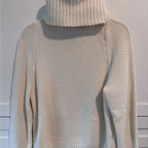 Madewell, cozy Cream Turtleneck Sweater